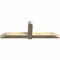 Ekena Millwork Eugene Rough Sawn Timber Gable Bracket, Douglas Fir, 84"W x 28"H x 6"D x 6"F, 8/12 Pitch GBW084X28X0606EUG00RDF - alternate 4